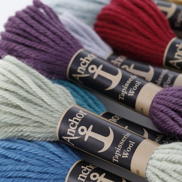 Anchor Tapestry Wool Bundle, Mixed Colour Pack of 10