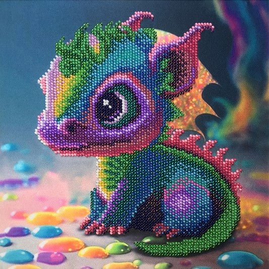 Beautiful Dragon Bead Embroidery Kit, VDV TN-1394