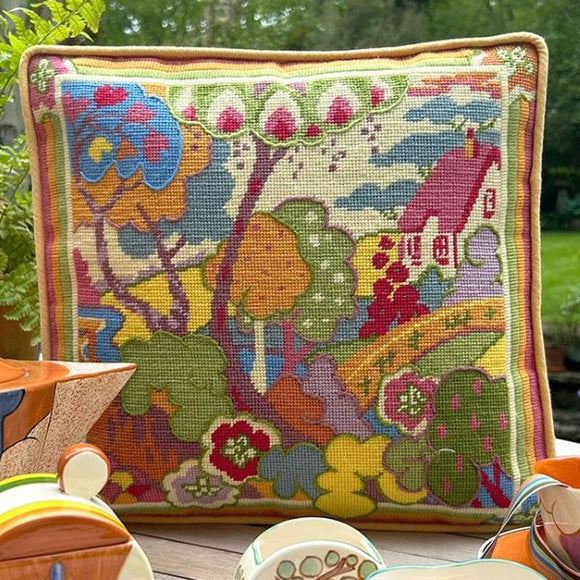 Clarices Garden Tapestry Kit, Glorafilia Needlepoint Kit