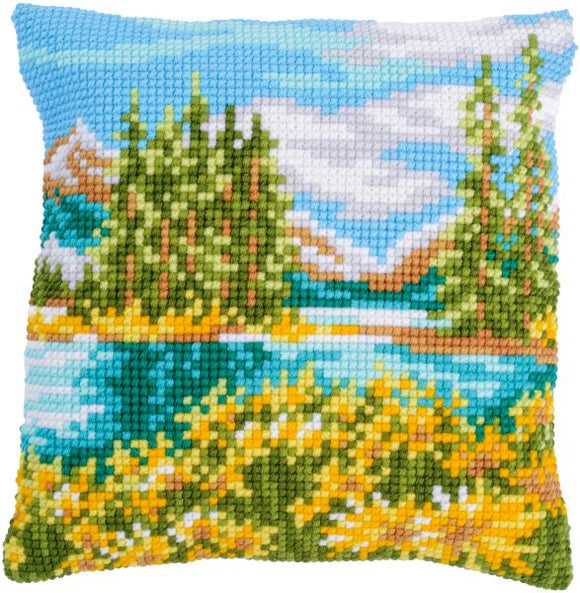 Landscape with Lake CROSS Stitch Tapestry Kit, Vervaco PN-0197713