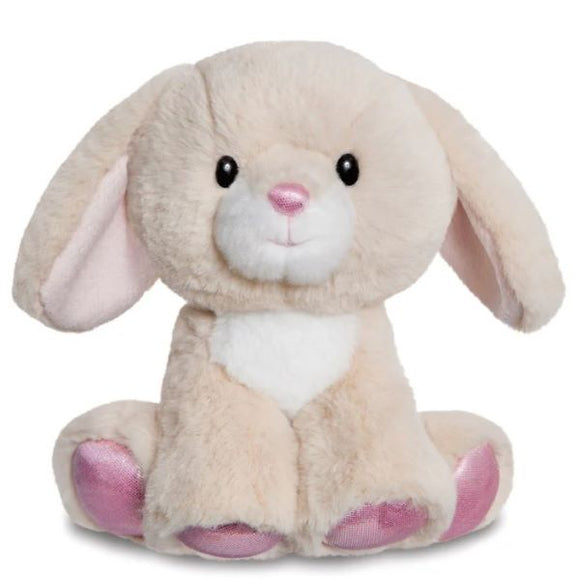 Caramel Pink Bunny Soft Toy -  Glitzy Tots- 20cm