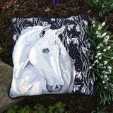 Snowdrop Horse Tapestry Kit, Celia Lewis