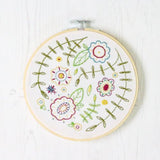 Spring Posy Embroidery Kit with Hoop, Hawthorn Handmade
