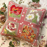 Fragrant Flowers Tapestry Needlepoint Kits, Glorafilia - Set of 4