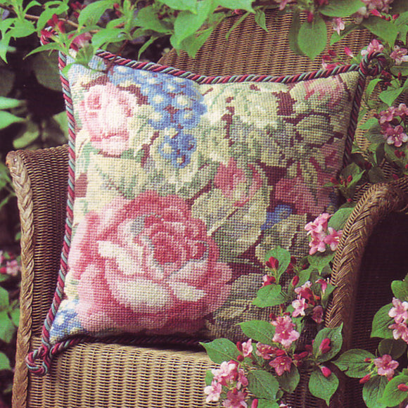 Glorafilia Tapestry Kit Needlepoint Kit Garden Roses GL850