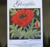 Glorafilia Tapestry Kit Needlepoint Kit Poppy Mini GL4187