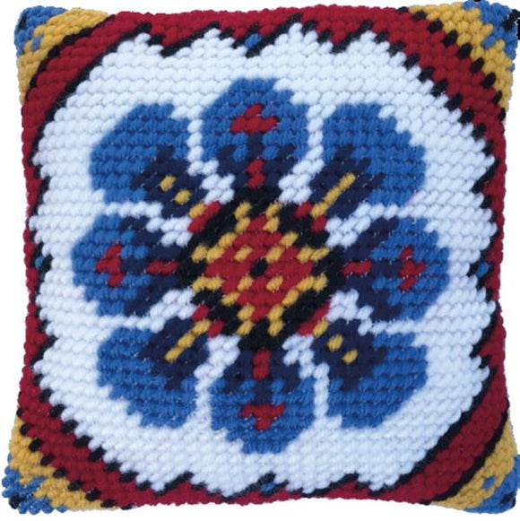 Indian Blue Tapestry Kit, Needleart World LH3-012