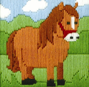 Long Stitch Kit Starter/ Beginners Horse Long Stitch Kit