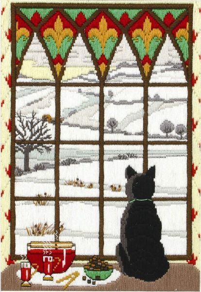 Winter Through the Window Long Stitch Kit, Anchor AL78467