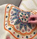 Crewel Embroidery Kit Mandala, Appletons Crewel Work