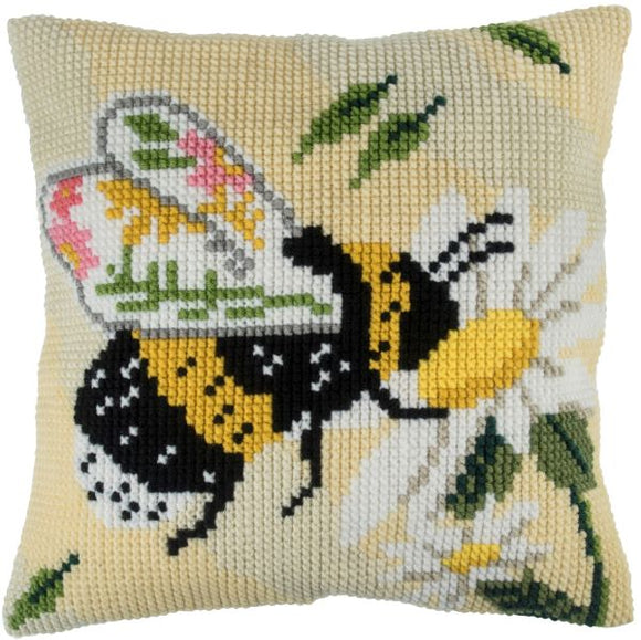 Floral Bee CROSS Stitch Tapestry Kit, Trimits GCS58