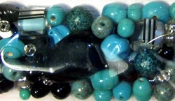 Glass Beads - Luxury Bead Pack - Mint Choc Chip 2523
