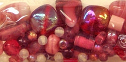 Glass Beads - Luxury Bead Pack - Strawberry Cheesecake 2519