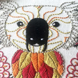 Koala Embroidery Kit, Cinnamon Stitching