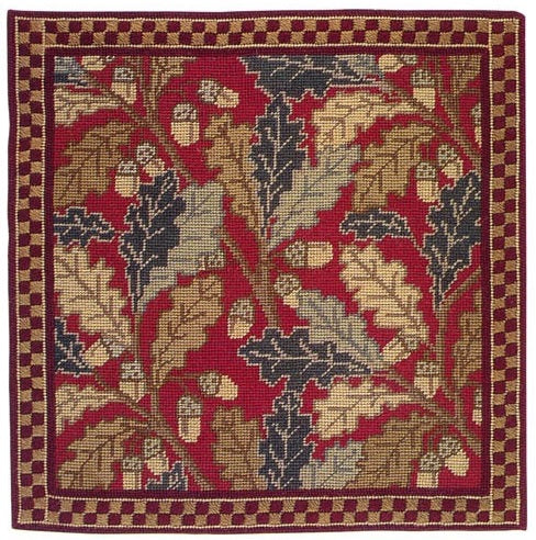 Red Acorn Tapestry Kit, Cleopatra's Needle NG01