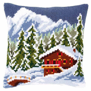 Snowy Landscape CROSS Stitch Tapestry Kit, Vervaco PN-0146240