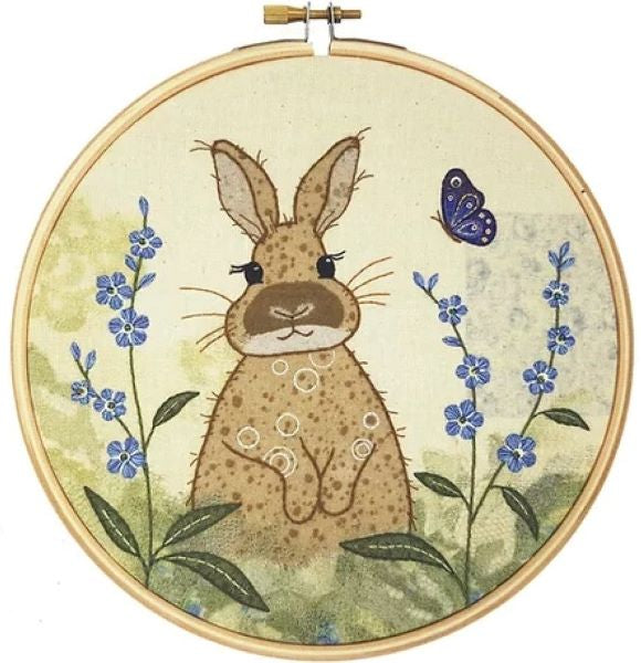 Little Bunny Embroidery Kit, Beaks and Bobbins