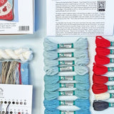 A Cosy Christmas Tapestry Kit, Needlepoint Kit Bothy Threads