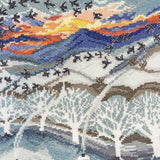 A Murmeration of Starlings Cross Stitch Kit, Bothy Threads