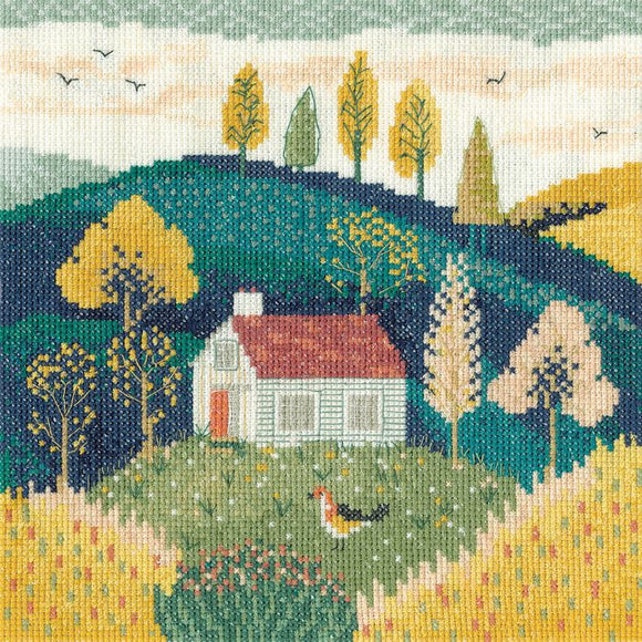 A Place to Rest Cross Stitch Kit, Heritage Crafts