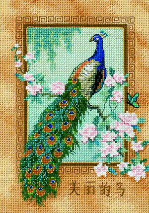 Beautiful Bird Cross Stitch Kit, Dimensions D06870