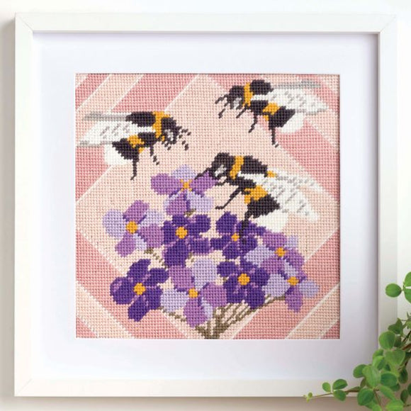 Bee Garden Tapestry Kit Needlepoint, Anchor 20006