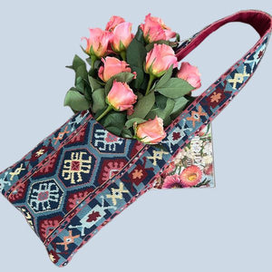 Glorafilia Tapestry Kit, Needlepoint Kit Bergama Shoulder Bag