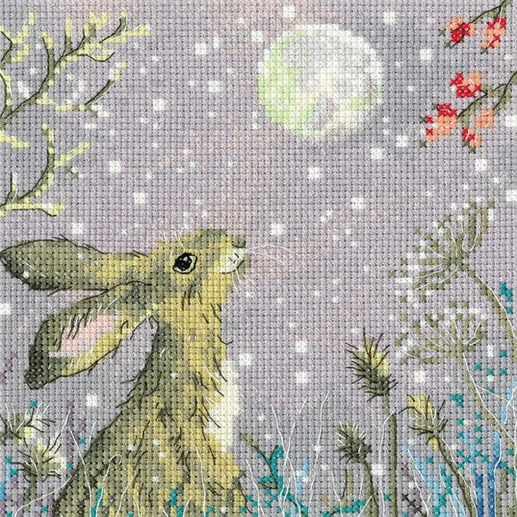 Berries and Snowflakes Cross Stitch Kits, Heritage Crafts