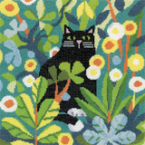 Ginger Cat Cross Stitch Kit , Heritage Crafts -Karen Carter