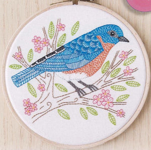 Bluebird Embroidery Kit, Leisure Arts LAK56852