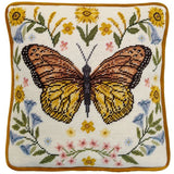 Botanical Butterfly Tapestry Kit, Needlepoint Kit Bothy Threads TAP13