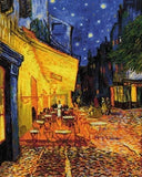 Cafe Terrace at Night, Van Gogh Cross Stitch Kit, Riolis R2217