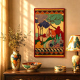 Clarice Cliff Tapestry Kit Wall Hanging, Glorafilia Needlepoint Kit