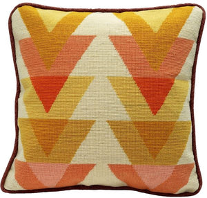 Coral Triangles Tapestry Kit, Cleopatra's Needle