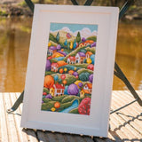 River Landscape Cross Stitch Kit, Vervaco pn-0215345