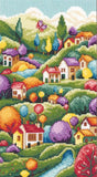 River Landscape Cross Stitch Kit, Vervaco pn-0215345
