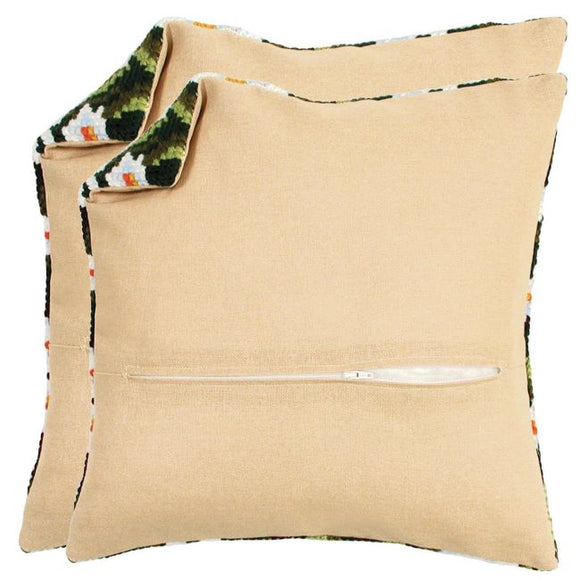 Cushion Backs with Zip, 45 x 45cm *SET OF 2* - Natural PN-0231003