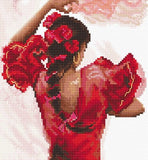 Dance of Spain Cross Stitch Kit, LetiStitch L8024