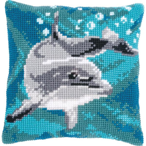 Dolphin CROSS Stitch Tapestry Kit, Vervaco PN-0186299