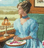 Elizabeth Cross Stitch Kit, Heritage Crafts - John Clayton Elegance
