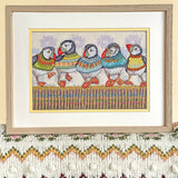 A Fair Isle Flock Cross Stitch Kit, Bothy Threads