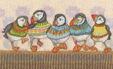 A Fair Isle Flock Cross Stitch Kit, Bothy Threads