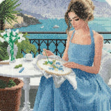 Faye Cross Stitch Kit, Heritage Crafts - John Clayton Elegance
