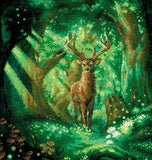 Forest Spirit Stag Cross Stitch Kit, Riolis R2116
