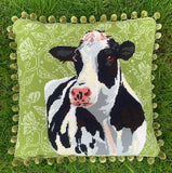 Friesian Cow Tapestry Kit, Heirloom Needlecraft