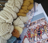 Bayeux Tapestry Needlepoint Shoulder Bag Kit, The Invasion, Glorafilia