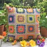 Granny Squares Needlepoint Cushion Front, Glorafilia Needlepoint Kit