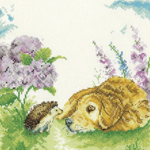 Hydrangea Hideaway Cross Stitch Kits, Heritage Crafts