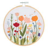 In Bloom Embroidery Kit, with hoop, Trimits TCK103