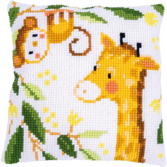 Jungle Animals CROSS Stitch Tapestry Kit, Vervaco PN-0198537